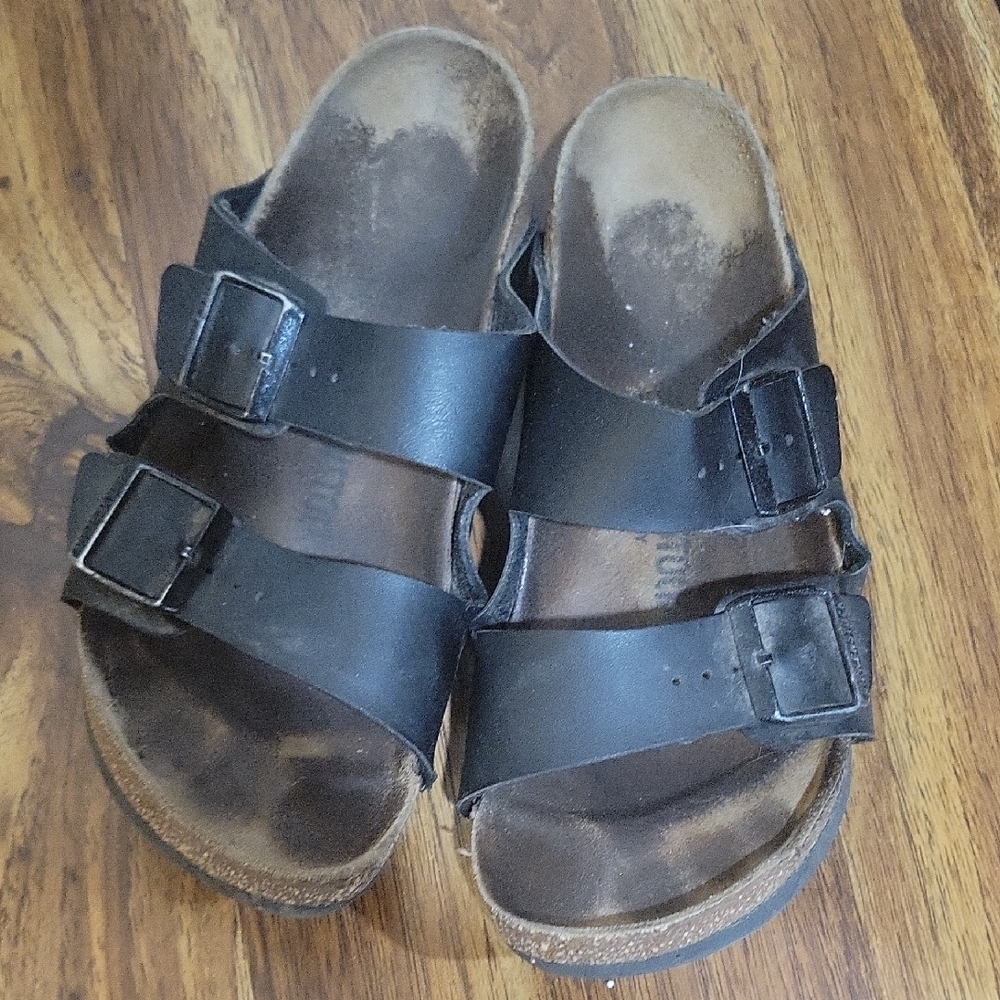 Birkenstock Black LeatherSandals